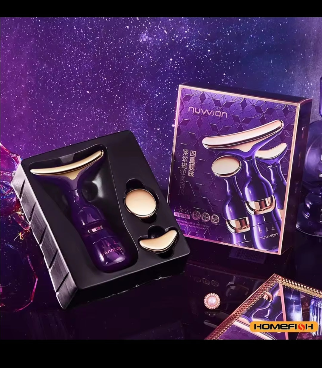 💆♀️ Masajeador Facial y de Cuello con Vibración Sónica