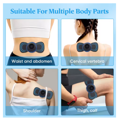 ¡Dile adiós al dolor! Masajeador EMS Multiusos para Cuello, Espalda y Piernas