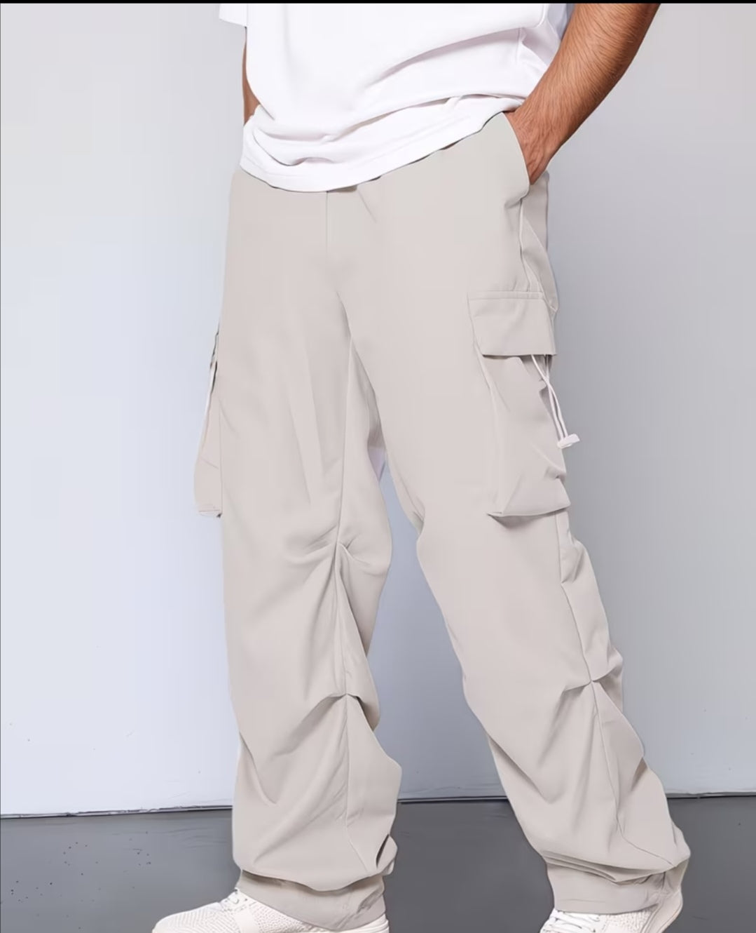 Pantalón Cargo Urban Beige