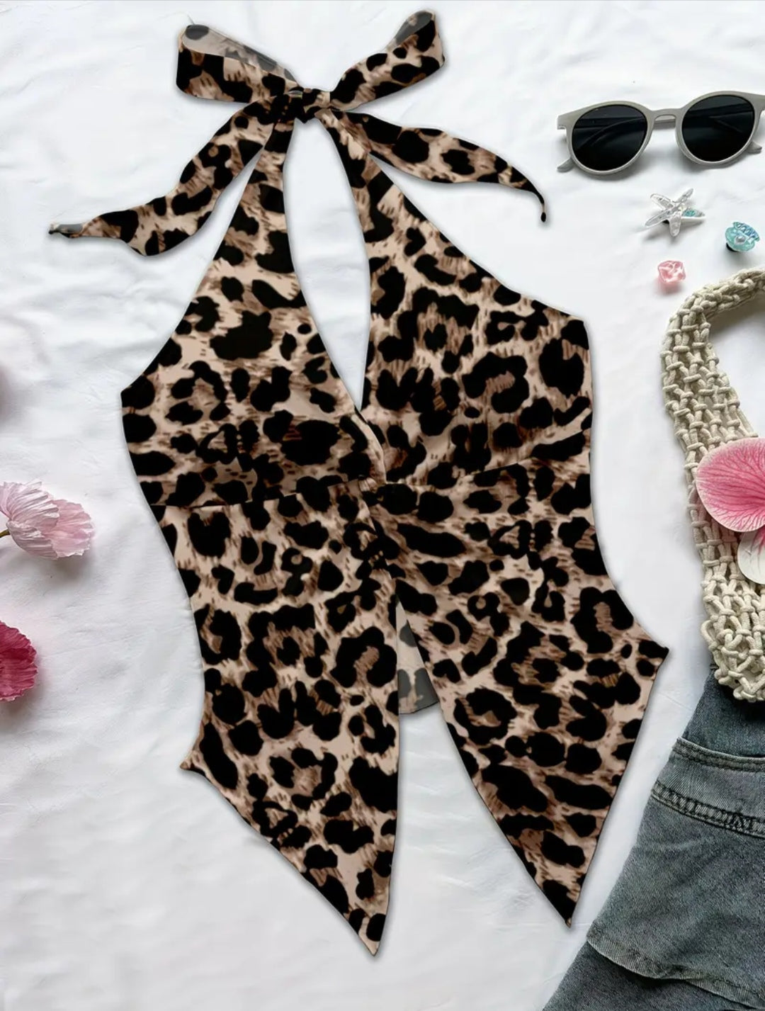 ✨ Body Halter Animal Print – Estilo Salvaje y Sofisticado ✨