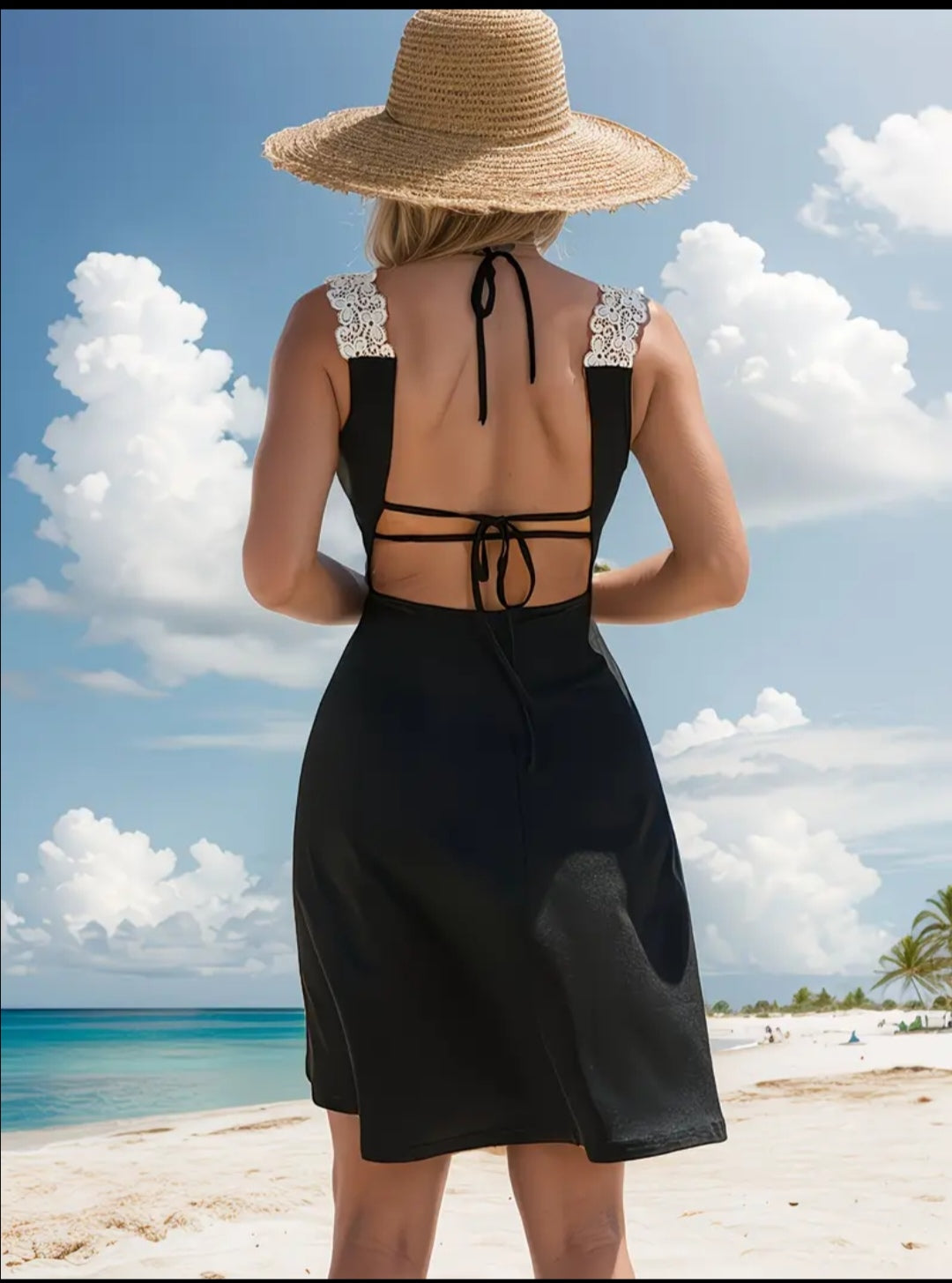 ✨ Vestido Playa Sunset Black ✨